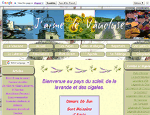 Tablet Screenshot of j-aime-le-vaucluse.com